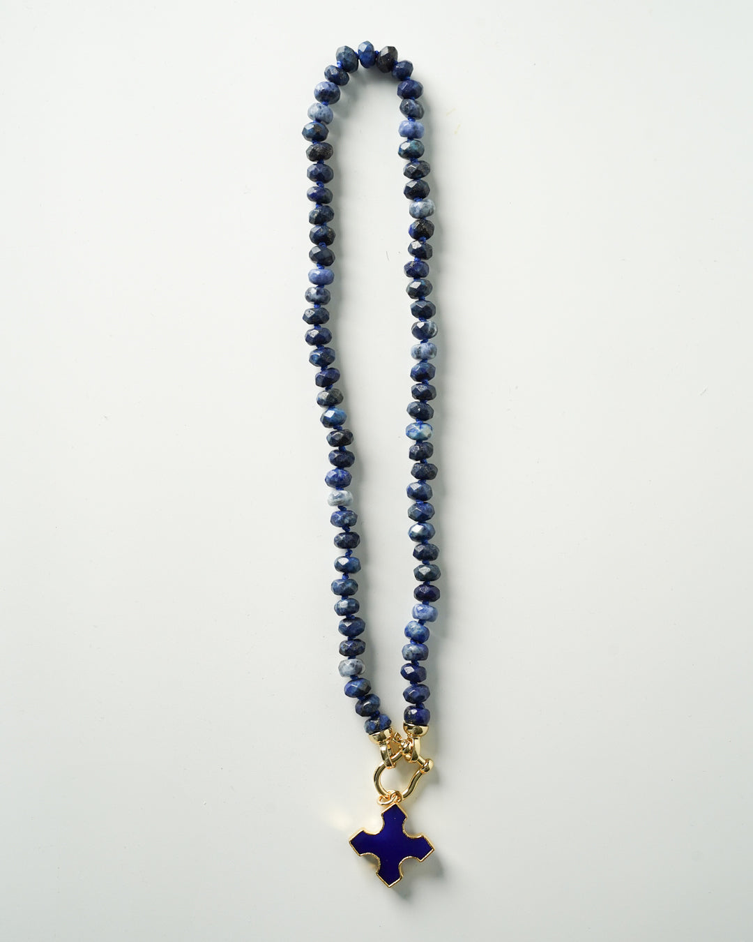 Blue beaded bliss