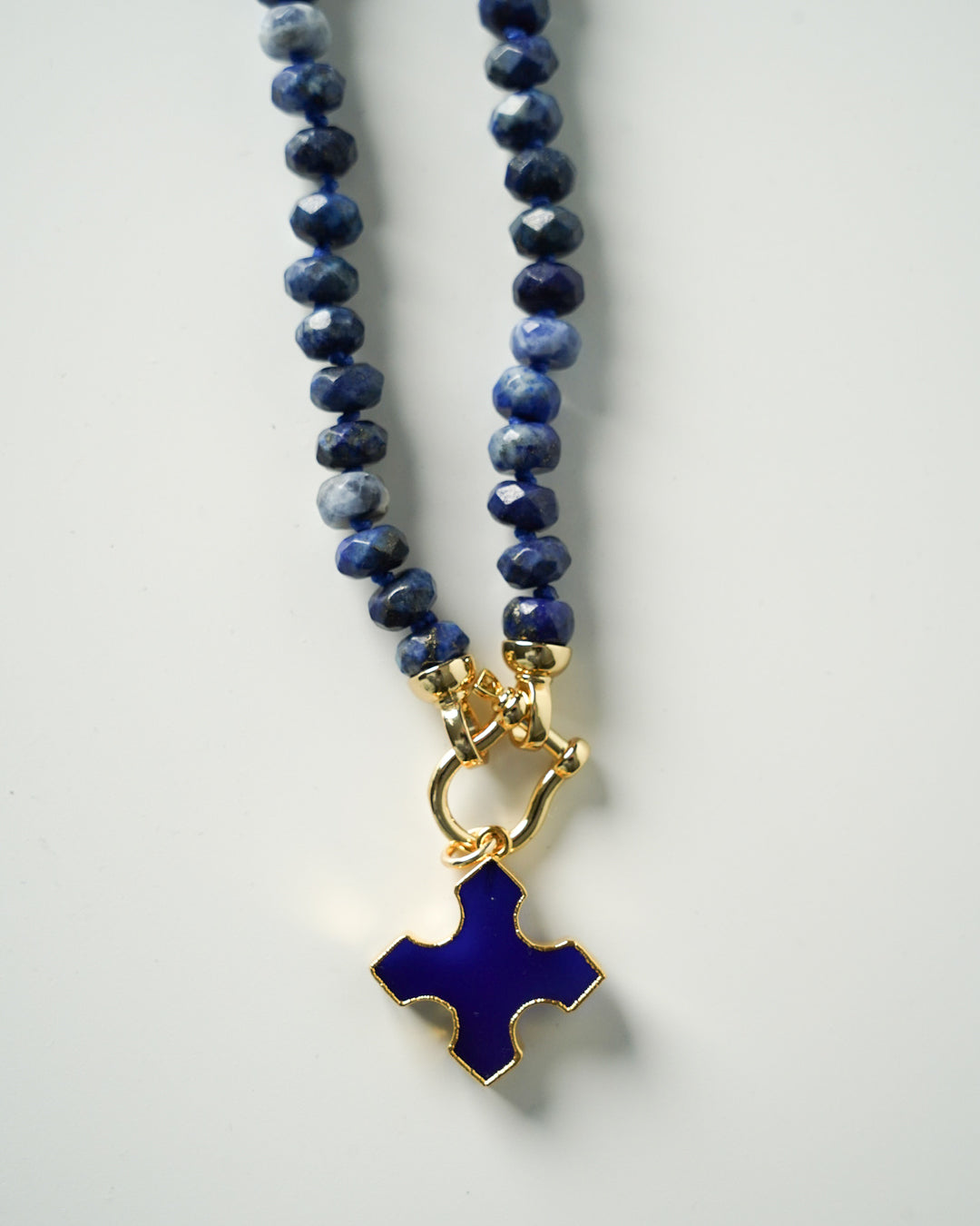 Blue beaded bliss
