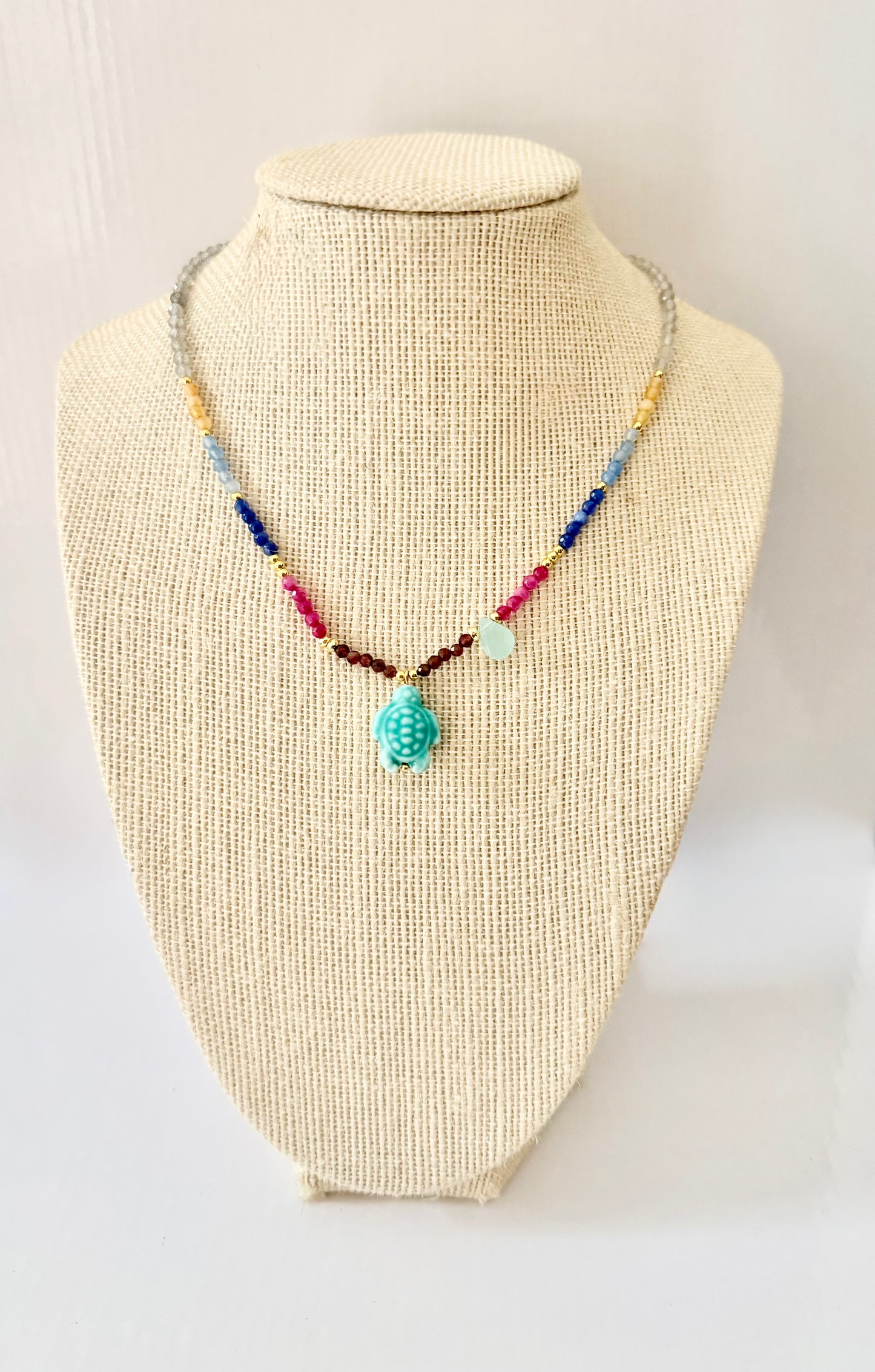 TK Turtle Multi Necklace