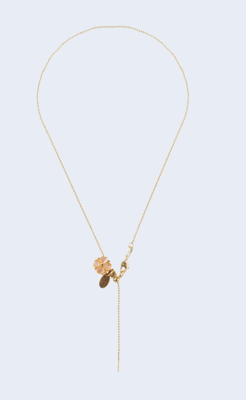 Adjustable small pink flower