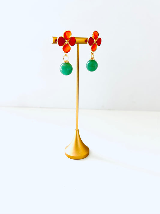 Corfu Aventurine Earrings