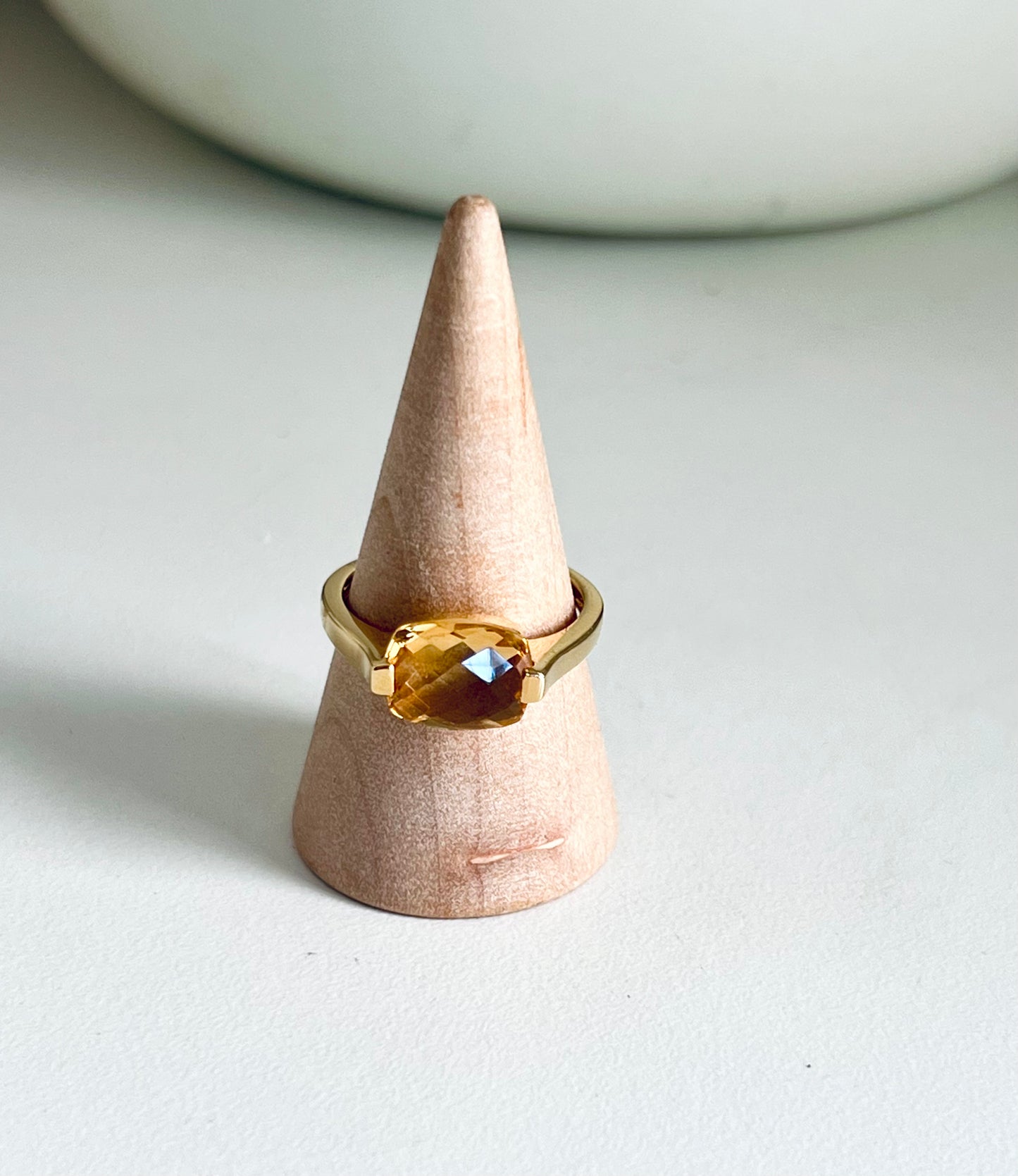 Paros Citrine ring