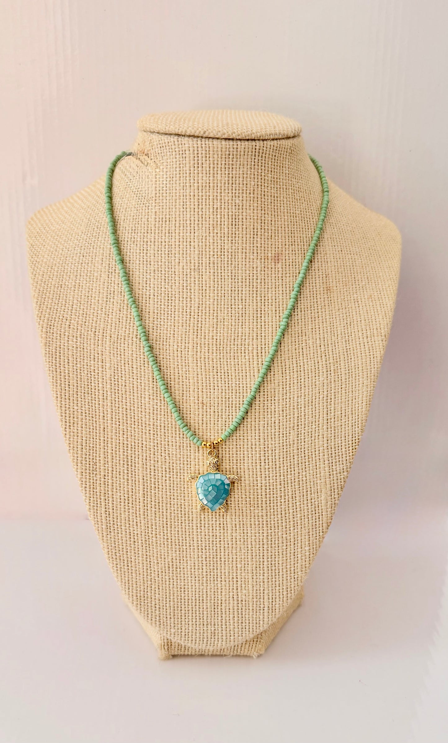 TK Beaded turtle