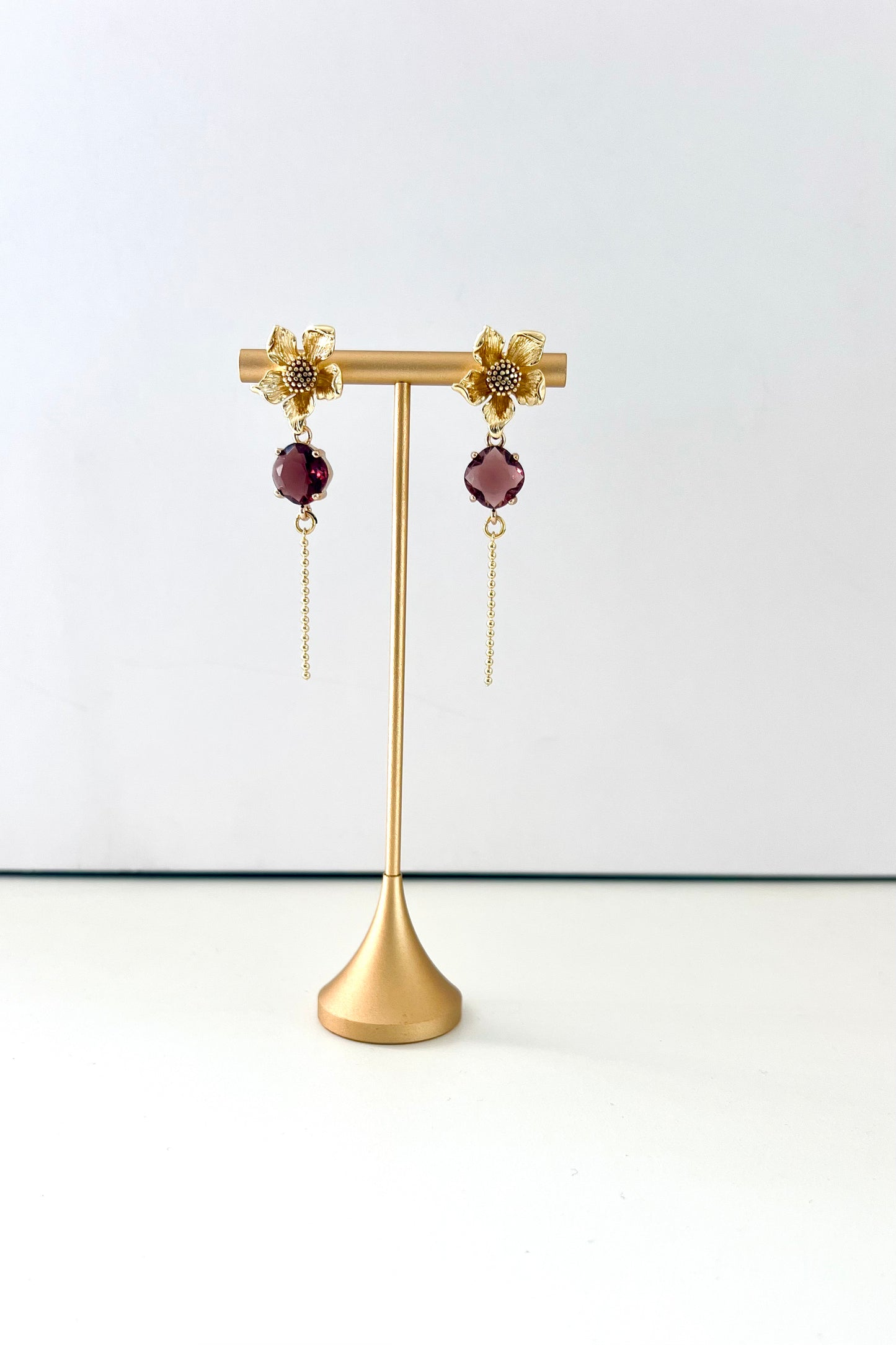 Pescara flower earrings