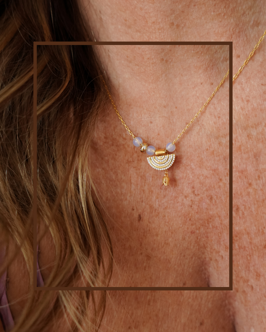 Trento necklace clear