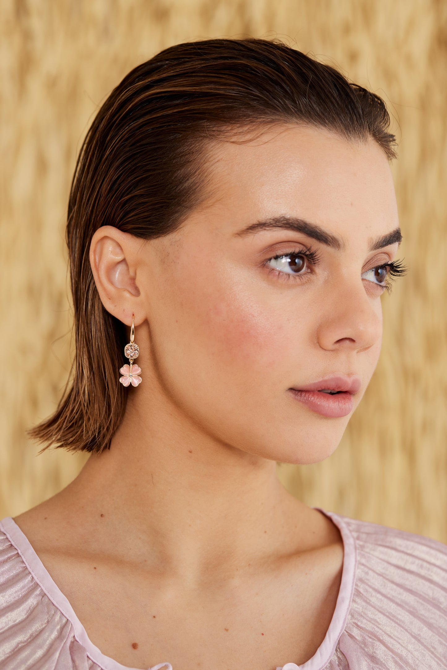 Flower earring