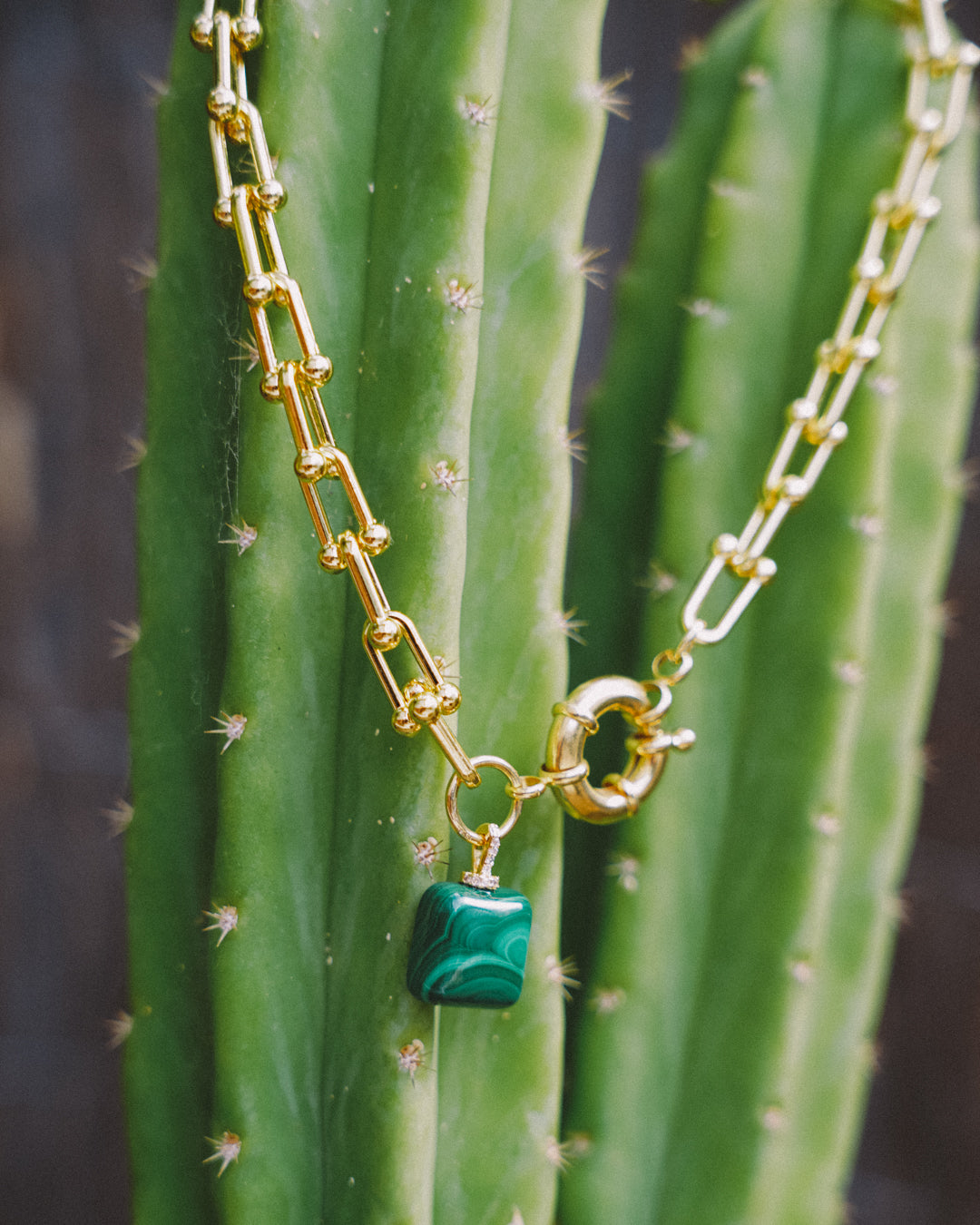 Malachite FOB chain