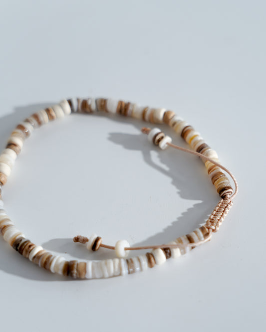 Coconut and Wood Beaded Bracelets