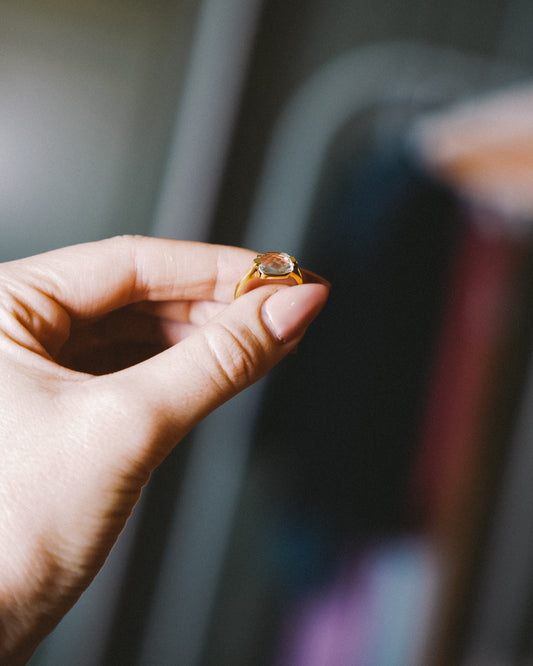 Paros Ring - Citrine