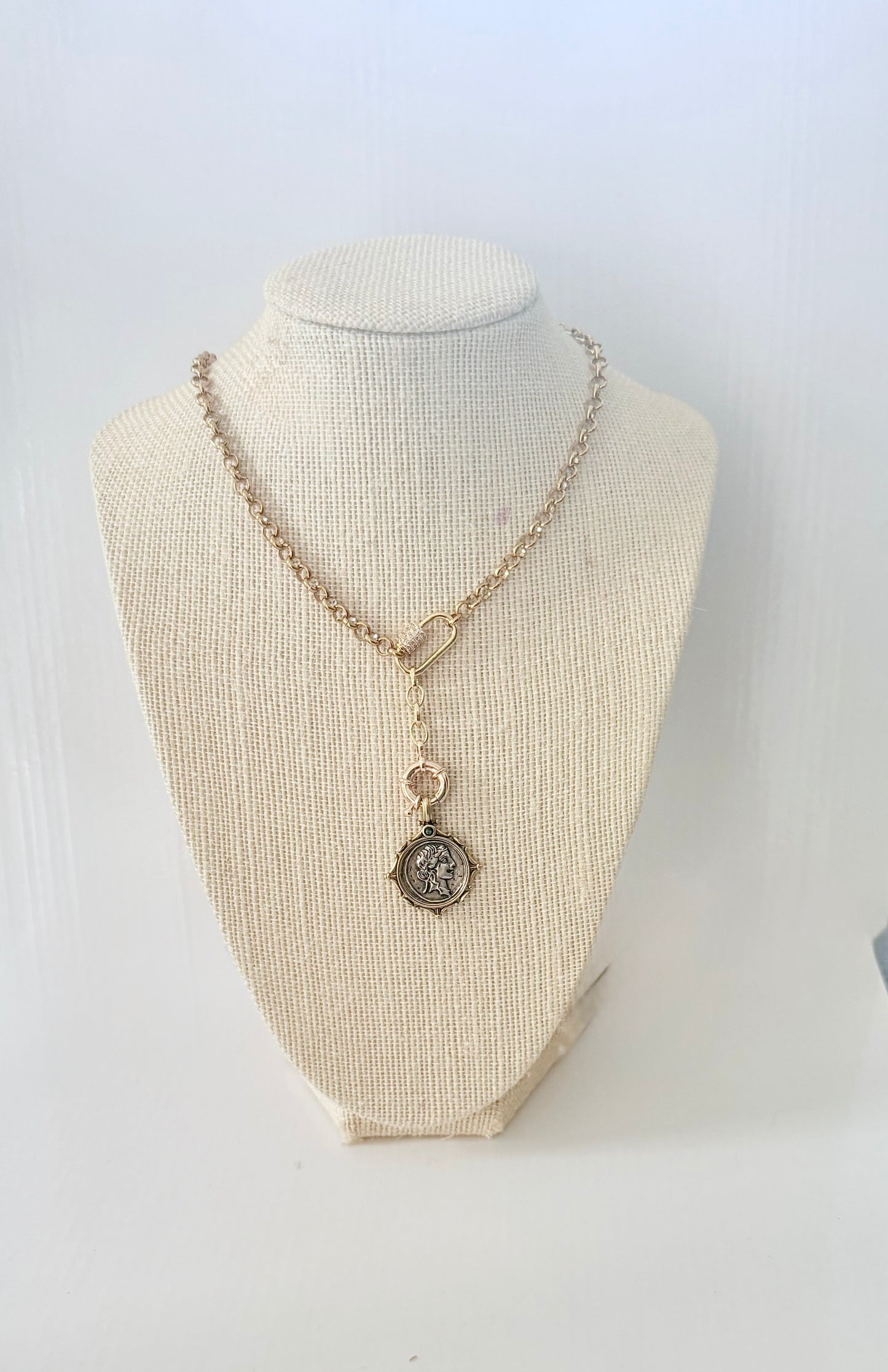 Coin Fob Necklace