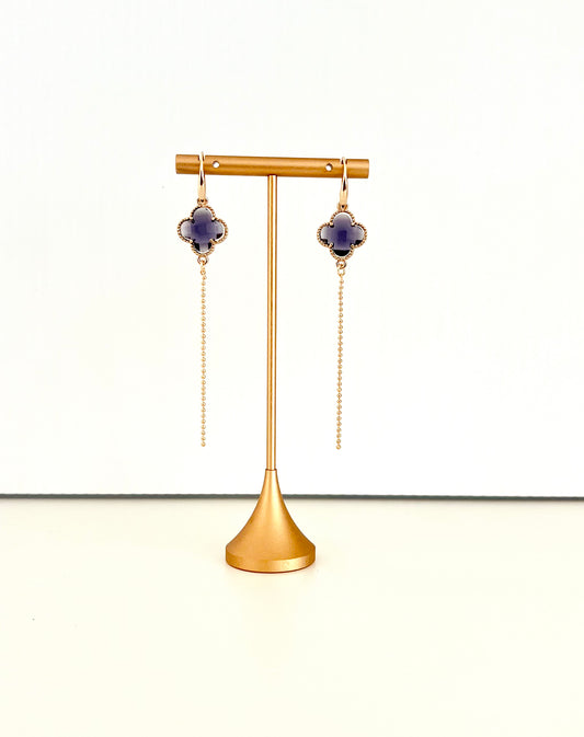 Purple clover with ball tail