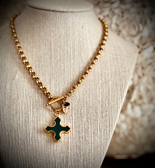 FOB with Cross