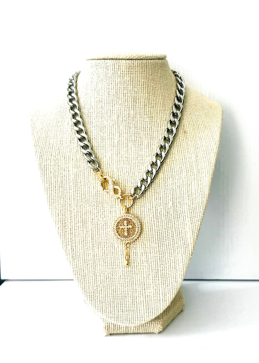 Mixed Metal Necklace