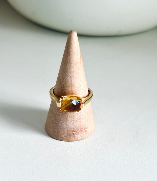 Citrine ring