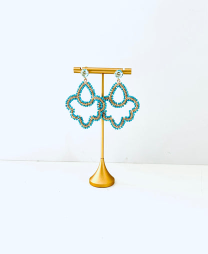 Santorini Earrings Turquoise