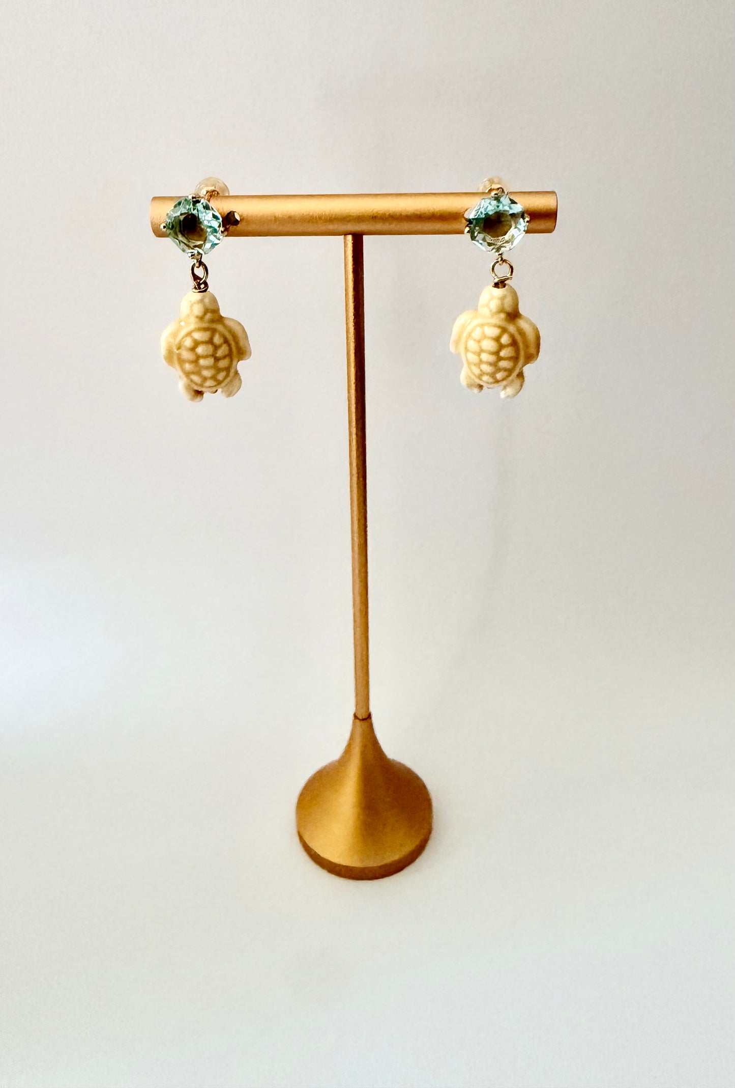 TK Gem Turtle Earrings