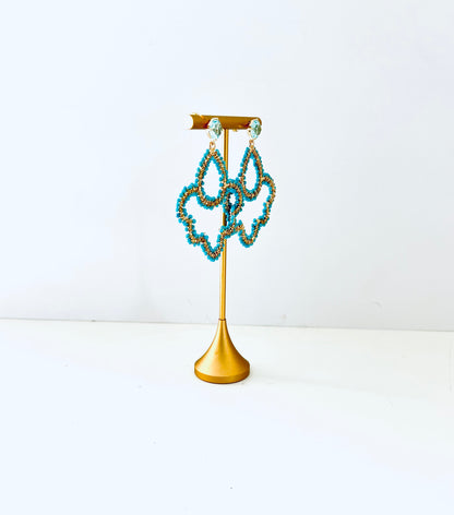 Santorini Earrings Turquoise