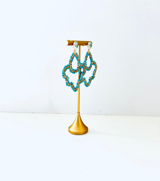 Santorini Earrings Turquoise