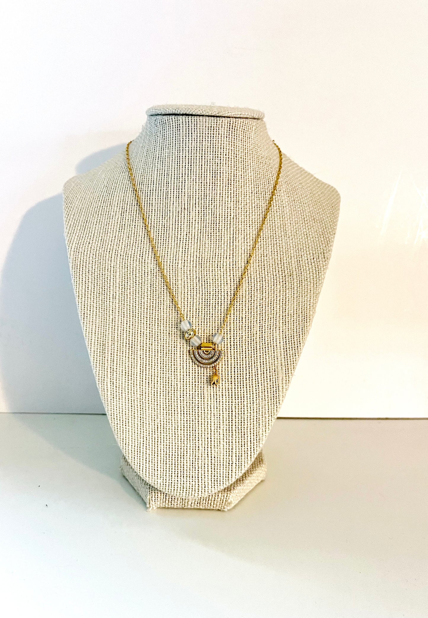 Trento necklace clear