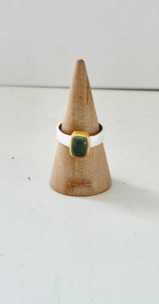 Milan two tone ring
