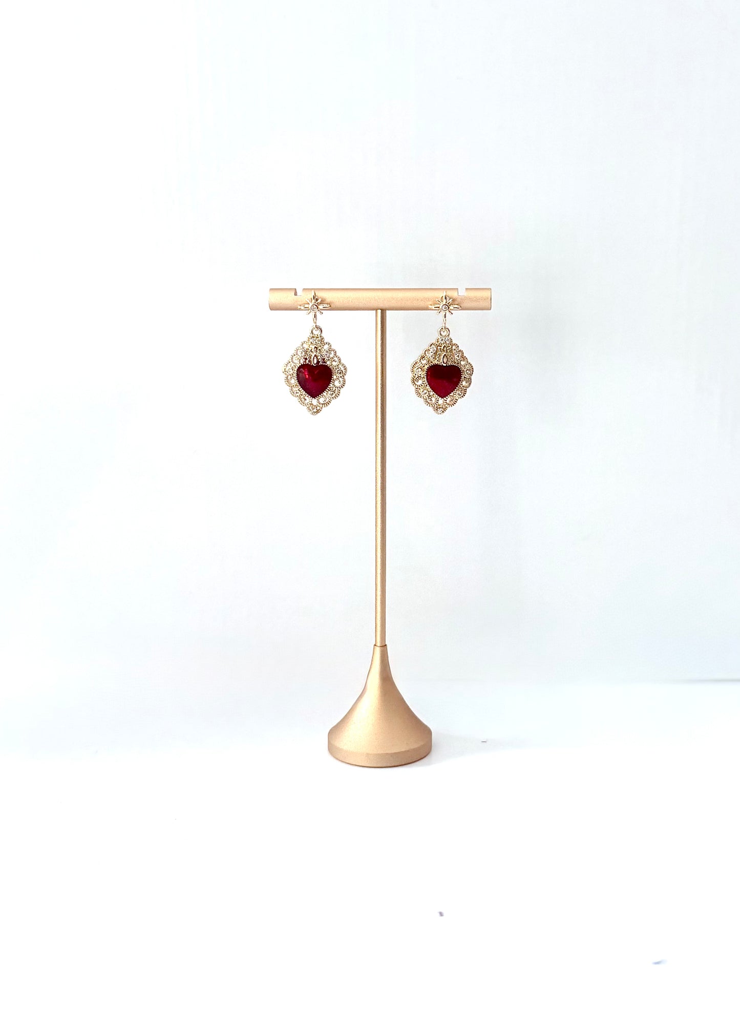 Red Royal Earrings