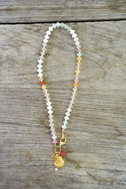 Pink Beaded Necklace