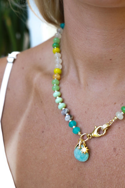 Green Beaded Necklace