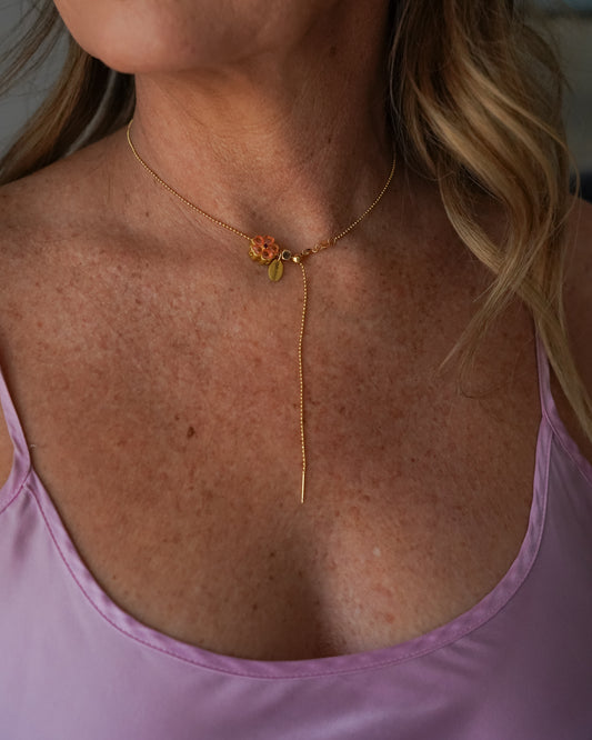 Adjustable Pink Flower