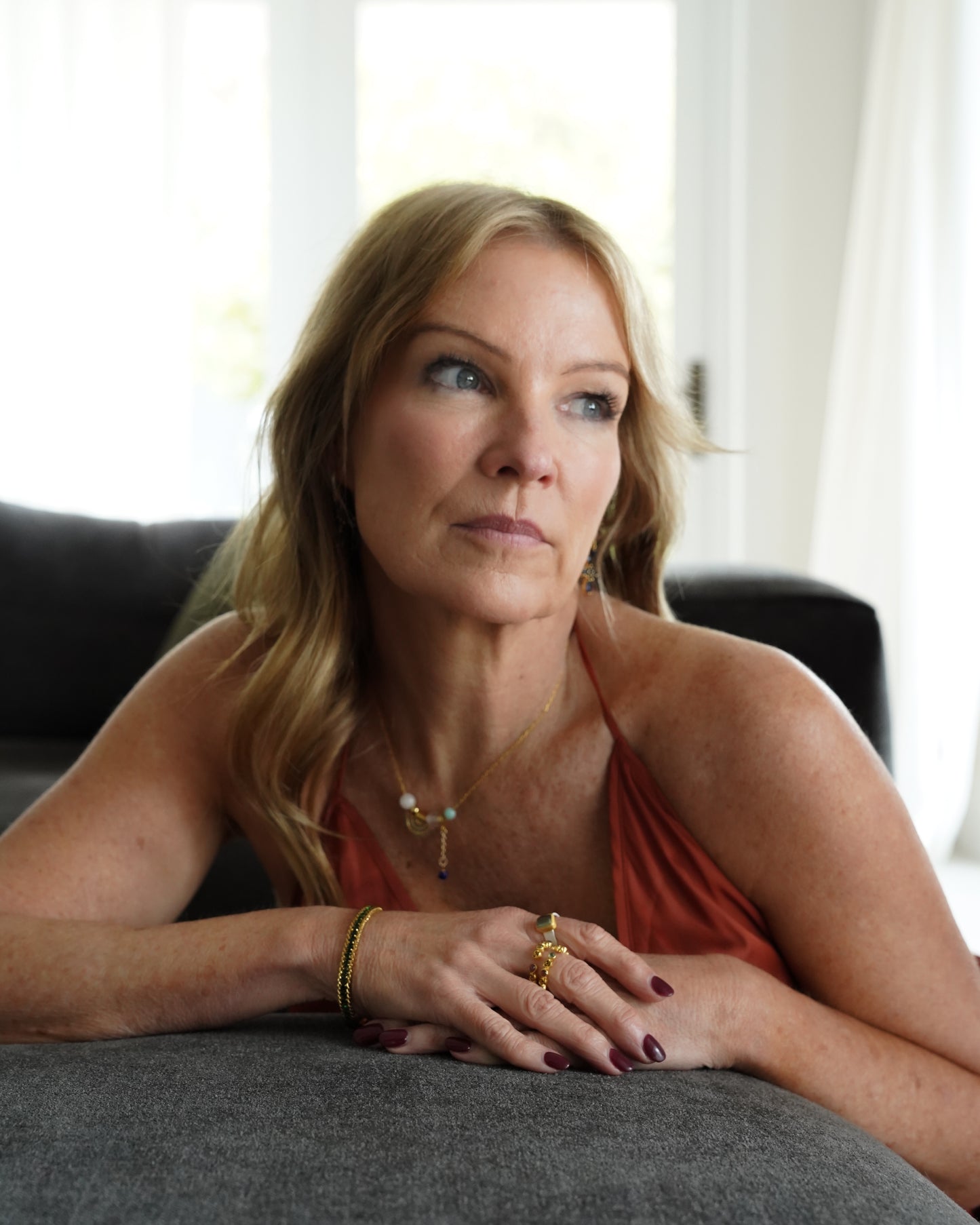 Trento Necklace - Blue